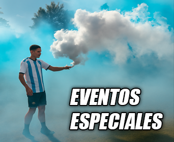 imagen ilustrativa de bengalas de humo, este es un link que lleva a la sección eventos especiales