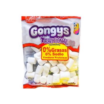 imagen de Malvaviscos Gongys Blancos por 200 gramos